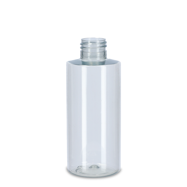 150 ml round bottle rPET natural 24/410 cylindrical