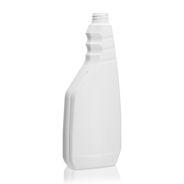 500 ml spray bottle HDPE white 28/410 spray