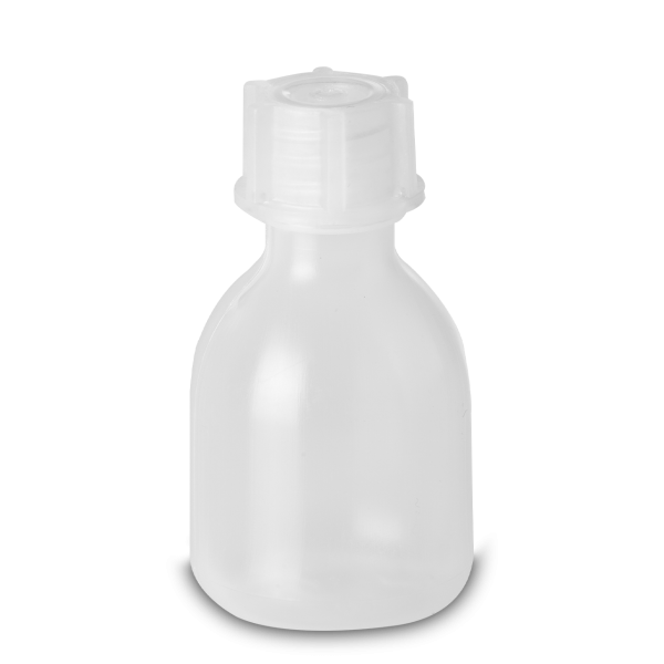 20 ml laboratory bottle LDPE natural RD 14 round