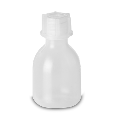 Flacon de laboratoire 20 ml LDPE naturel RD 14 rond