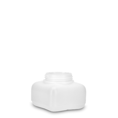 250 ml square bottle HDPE natural RD 60 square
