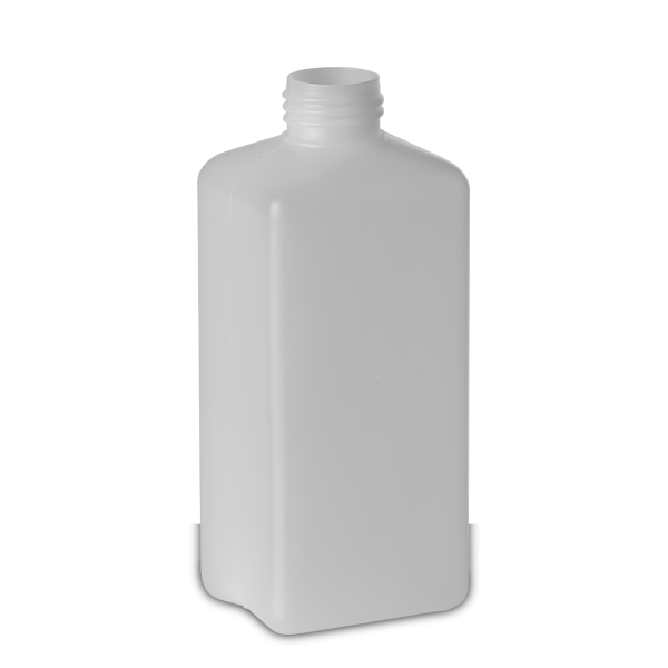 250 ml dispenser bottle HDPE natural RD 25 rectangular
