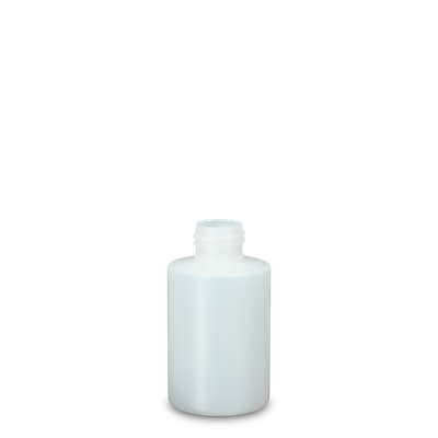 Flacon rond 100 ml bio PE naturel 24/410 rond