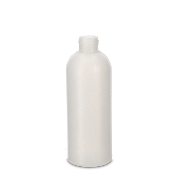 250 ml round bottle recyclate natural 24/410 cylindrical
