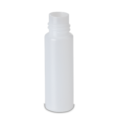 20 ml round bottle HD/LD PE natural RD 18 cylindrical
