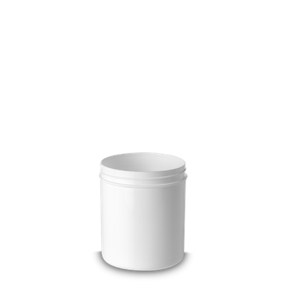 Bomboletta cilindrica da 225 ml PP bianco RD 65 tonda