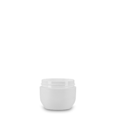 Pot cosmétique 10 ml Lily - blanc - 32 mm