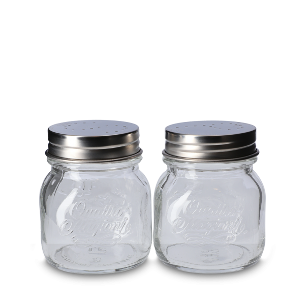 150 ml - salt &amp; pepper shakers - glass - set of 2