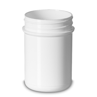 Bote cilíndrico 35 ml PP blanco RD 35 redondo