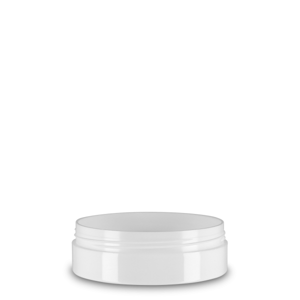 75 ml cosmetic jar Lotus &amp; Calla - white - 74 mm