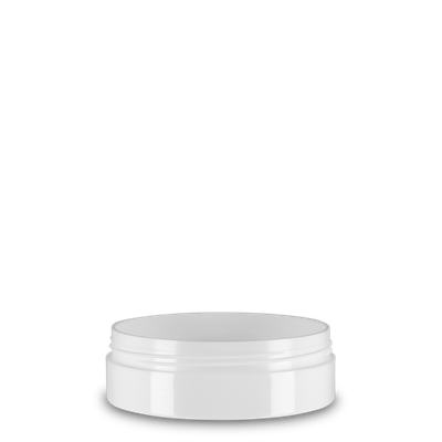 Tarro cosmético de 75 ml Lotus &amp; Calla - blanco - 74 mm