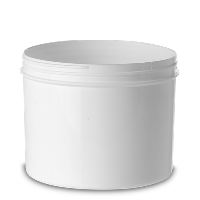 750 ml Zylindrische Dose PP weiß RD 110 rund