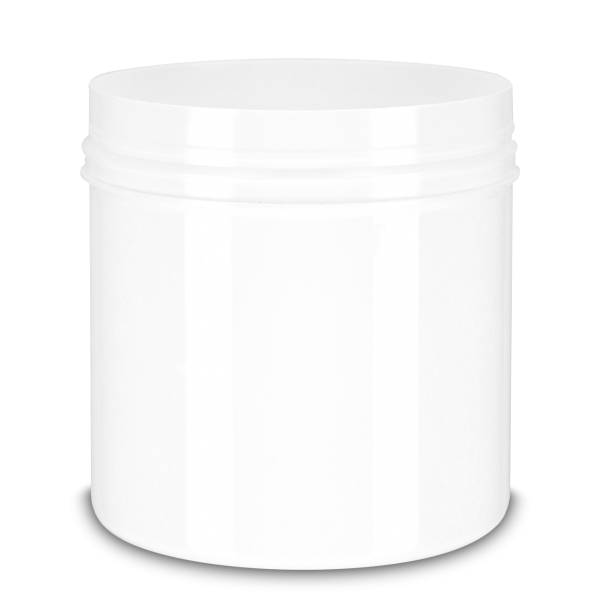 1000 ml tamper evident jar PP white RD 110 round