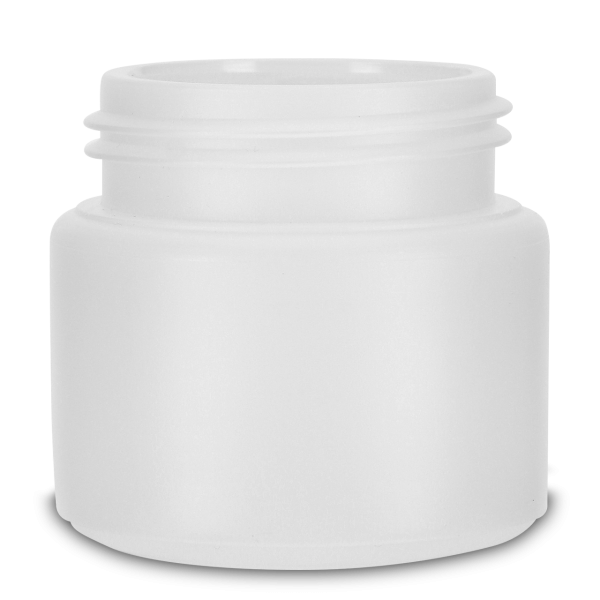 150 ml screw cap jar HDPE natural RD 60 round
