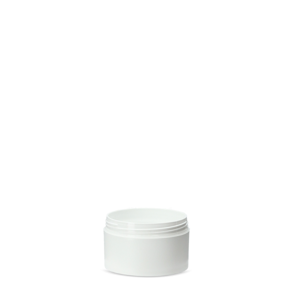 100 ml cream jar PP white RD 68 round