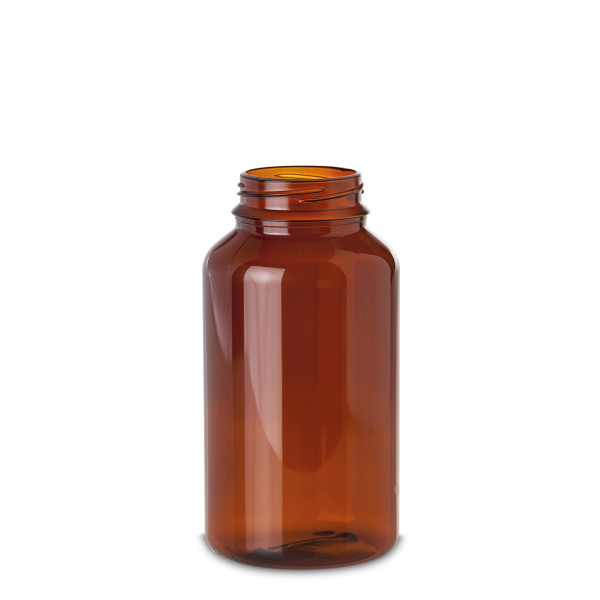 750 ml PET can PET-G brown RD 58 cylindrical
