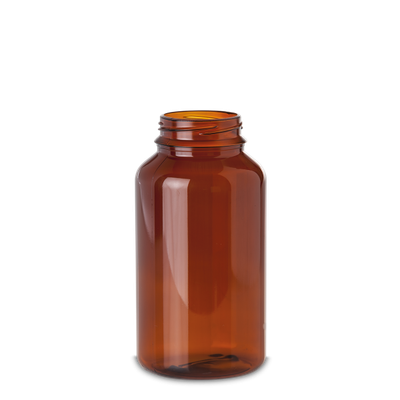 Bote PET 750 ml PET-G marrón RD 58 cilíndrico
