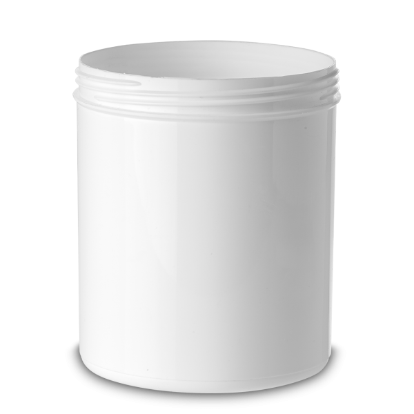 650 ml Cylindrical can PP white RD 90 round