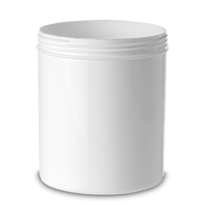 650 ml Cylindrical can PP white RD 90 round