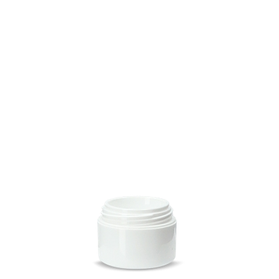 5 ml cream jar PP white RD 33 round