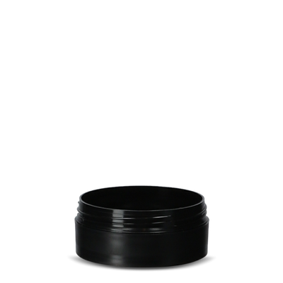 50 ml cream jar PP black RD 68 round