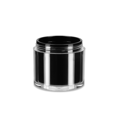 Tarro nata 50 ml LDPE cilíndrico negro