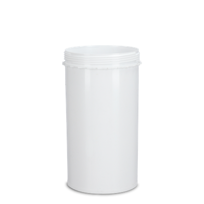 Envase a prueba de manipulaciones de 1300 ml PE blanco 100 redondos