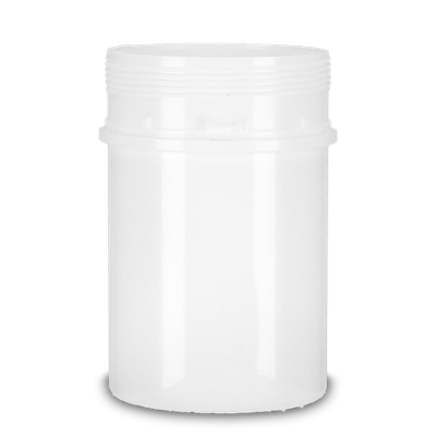Barattolo Originality da 150 ml in PP bianco FG 54 rotondo