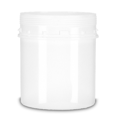 Barattolo Originality da 350 ml in PP bianco FG 77 rotondo