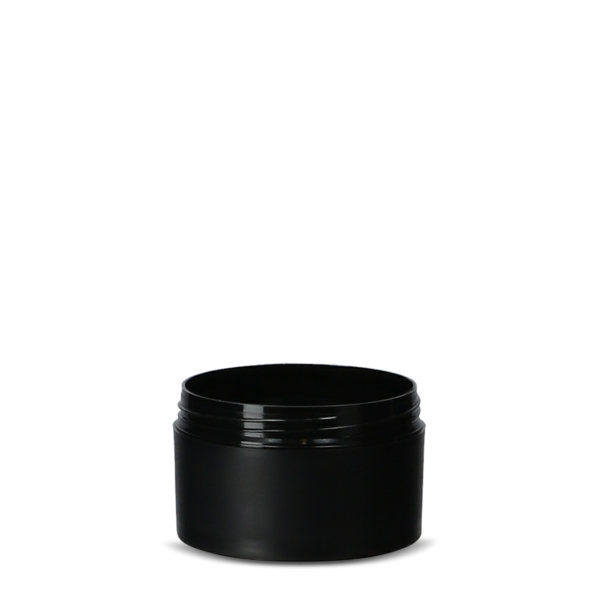 100 ml cream jar PP black RD 68 round