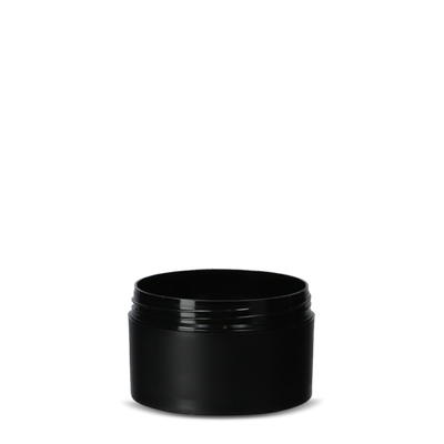 100 ml Cremetiegel PP schwarz RD 68 rund