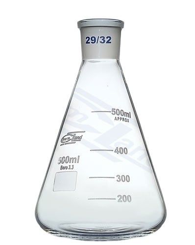 Erlenmeyer flask with ground joint 250 ml