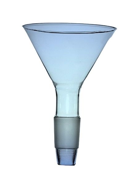 Funnel with ground joint 60 mm NS 19/26