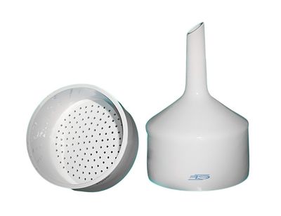 Büchner funnel made of porcelain 4500 ml 240 mm