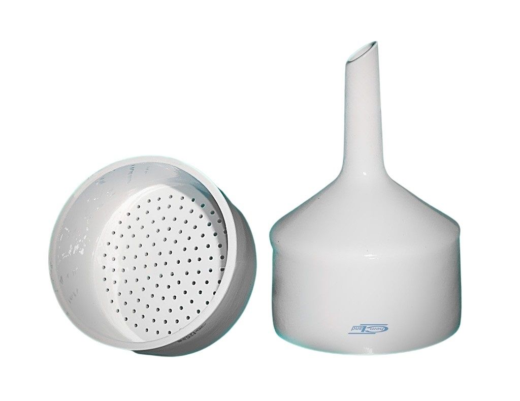 Büchner funnel made of porcelain 1700 ml 185 mm