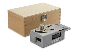 Tischklemme, Rasiererhalter mit Holzbox