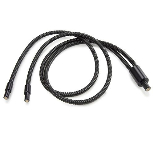 Two-armed flexible light guide, 100 cm long, 4 mm diameter