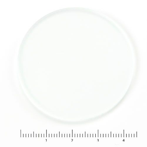 White filter, matt, 45 mm for lamp housing