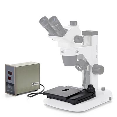 Heating elements with PID controller for mounting microscope table microscope. Only available with new microscopes and ex works