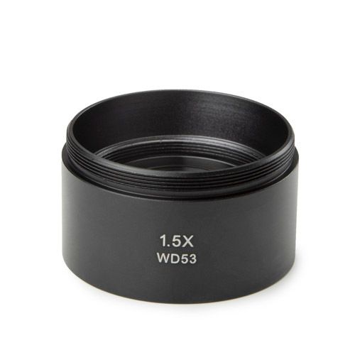 Conversion lens 1.5x, for zoom models. Working distance 53 mm. Suitable for SB.1902/1903. Not suitable for SB.1902-P or SB.1903-P