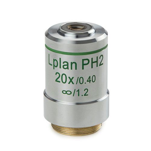 Long working distance plan phase 20x/0.40 IOS objective, working distance 6.92 mm