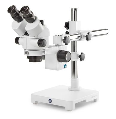 StereoBlue SB.1903-U Stereo microscope Triocular with 0.7 - 4.5x zoom and swivel stand