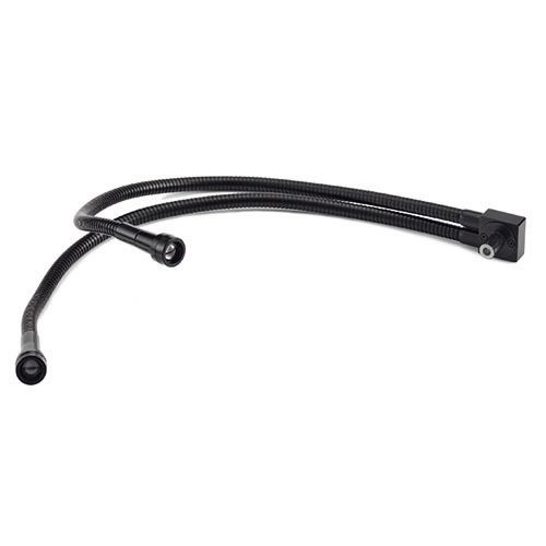 Two-armed self-supporting light guide, fiber optic, 50 cm long, 4 mm diameter