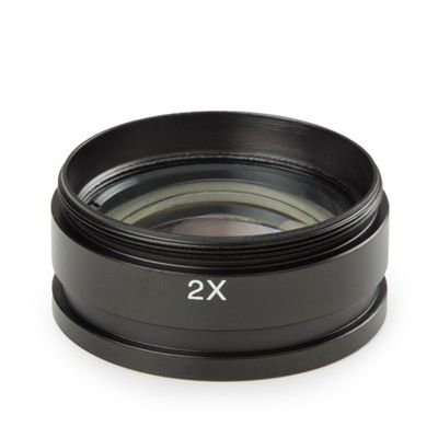 Lente de conversión 2.0x. Distancia de trabajo 30 mm. No apto para trípodes S
