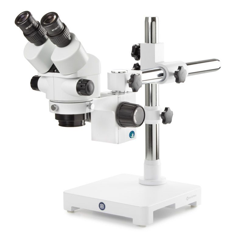 StereoBlue SB.1902-U Stereo Microscope Biocular with 0.7 - 4.5x zoom and Swivel Tripod