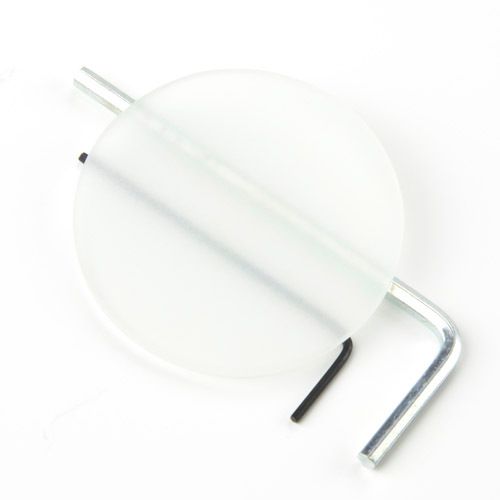 Vetro satinato bianco