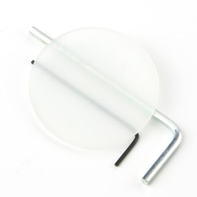 Weißes Milchglas