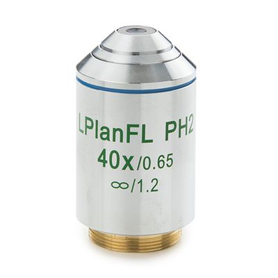 Planphasenkontrast Fluarex 40x/0,65 unendlich korrigiertes IOS-Objektiv mit großem Arbeitsabstand, korrigiert für 1 mm Petrischalendicke