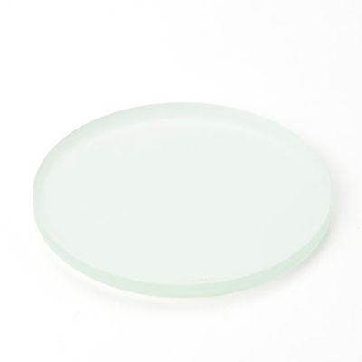 Placa portaobjetos mate, Ø 60 mm