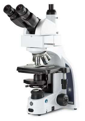 Bioculaire iScope IS.1159-PLPHi pour contraste de phase avec objectifs Plan phase IOS, table croisée sans rack et accessoire photo (infini - tête inclinable ergonomique)